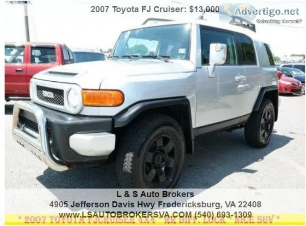 2007 TOYOTA FJ CRUISER4X4RR DIFF.LOCK