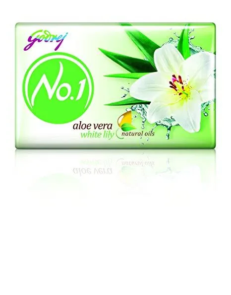 Godrej No.1 - Aloe Vera and white lily soap