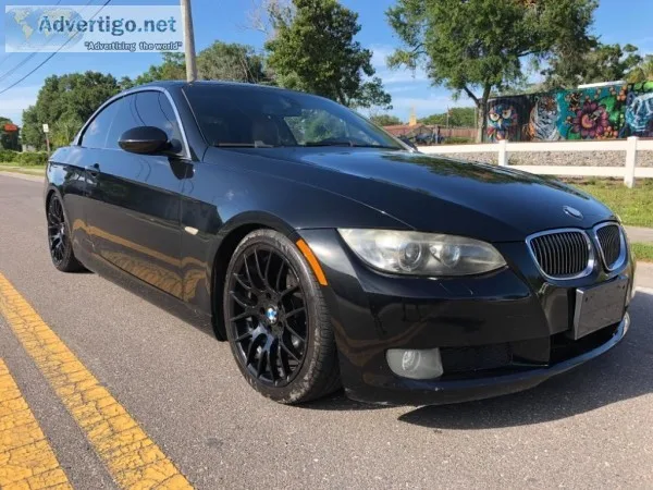2009 BMW 328i  CONVERTIBLE  BLACK BEAUTY 