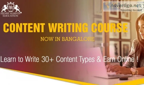 Best content writing courses in Bangalore  Henry Harvin