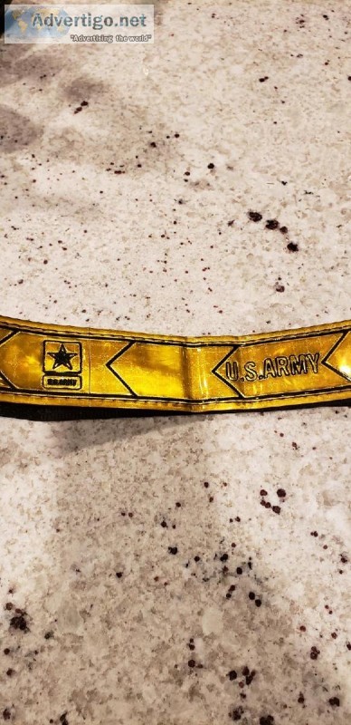 Wanted Army PT belt