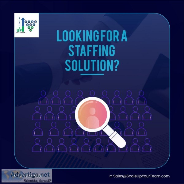 Looking for a staffing solution Hire ScaleUpYourTeam