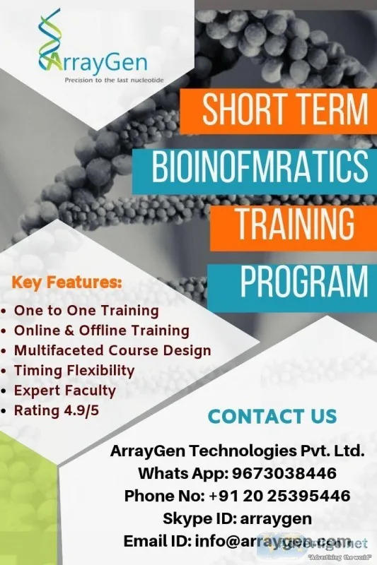 Online and Offline Courses in Bioinformatics