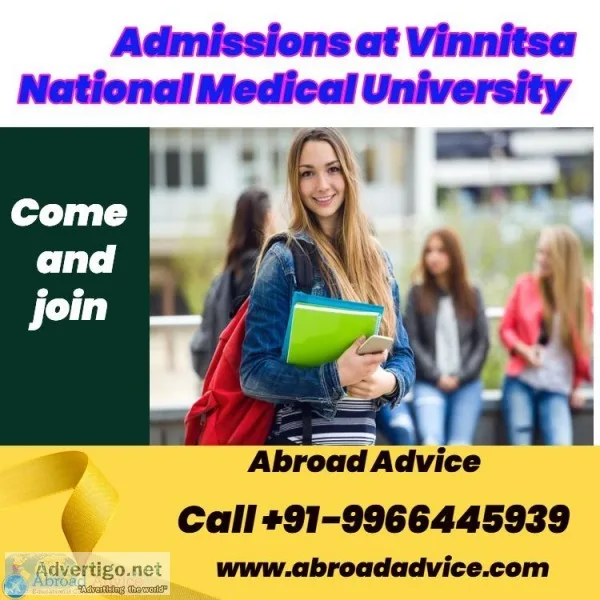 Admissions at Vinnitsa National Medical University  MBBS in Ukra