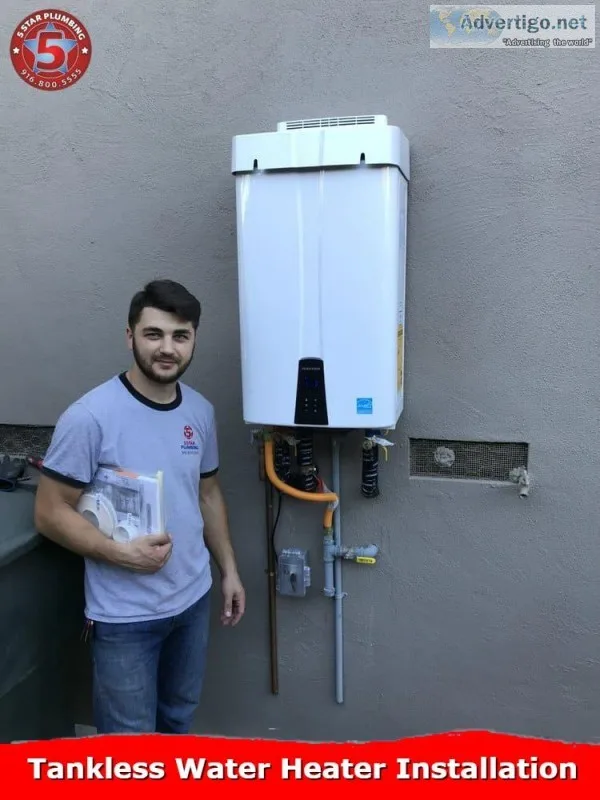 Tankless Water Heater Installation Service
