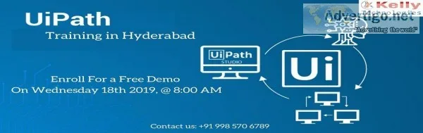 Enroll For Free Demo On UiPath Training On 18th Sep 8 AM