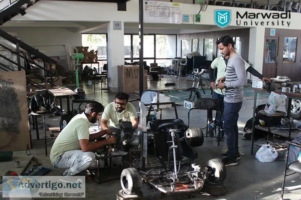 5 Reasons to pursue Mechanical engineering from Marwadi Universi
