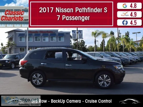 Used 2017 NISSAN PATHFINDER S for Sale in San Diego - 20403