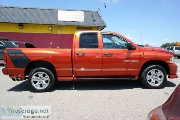2005 DODGE RAM PICKUP 1500QUAD CABAUTOMATIC4WD 