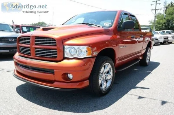 2005 DODGE RAM PICKUP 1500QUAD CAB4WDAUTOMATIC 