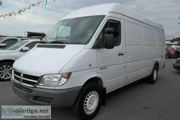 2005 DODGE SPRINTER CARGO 2500 HIGHROOF EXTENDED CARGO VANBACKUP