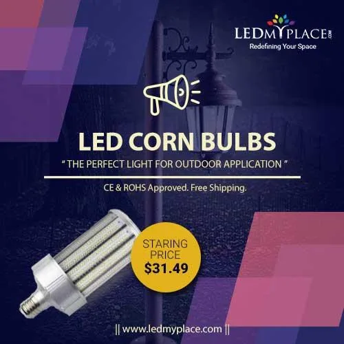 Save On Your Utility Bills By Using LED Corn Bulbs