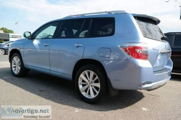 2008 TOYOTA HIGHLANDER HYBRID LIMITED4WDNAVDV D3RD ROW