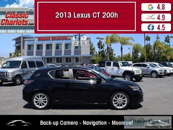 Used 2013 Lexus CT 200h for Sale in San Diego - 19853