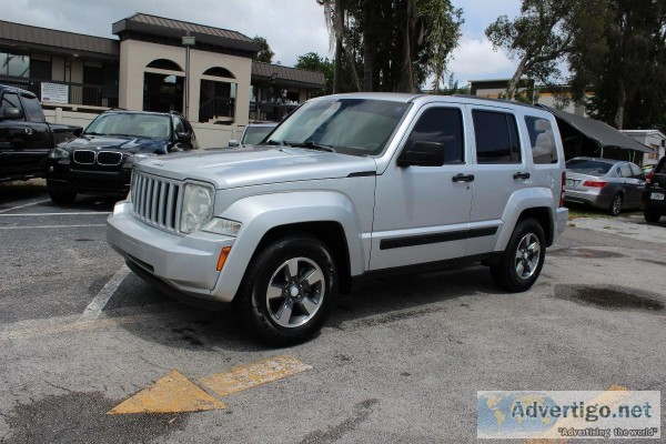 2008 JEEP LIBERTY  SPORT UTILITY 4D