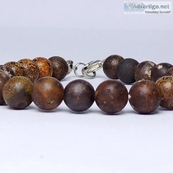 Satyamani Natural Pietersite Beads Bracelet with Hook