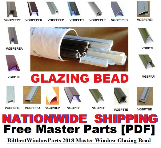 California Snap In Glazing Bead Supply - Coarsegold Riverdale Re