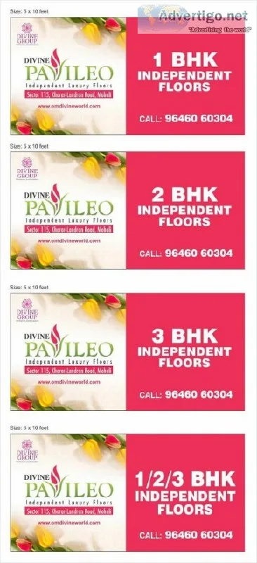 Buy 1 bhk 2 bhk and 3 bhk Independent Flats