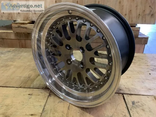 Rota Flush Hyper Black Wheels 15&quot x 8