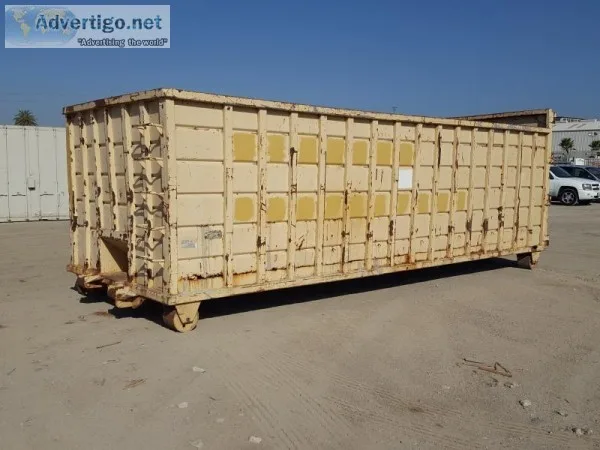 (4) 20  ROLL OFF BIN