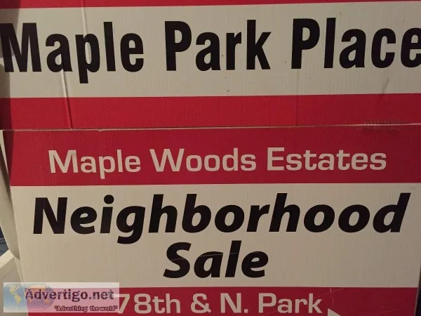 BIG KC North Neighborhood Sale Fri Sat 920 921