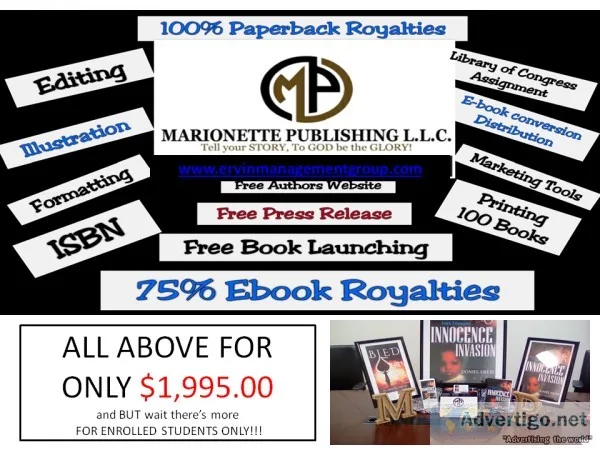 Marionette Publishing Authors Course