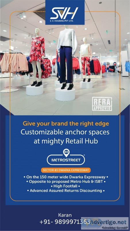Anchor store space for sale gurgaon