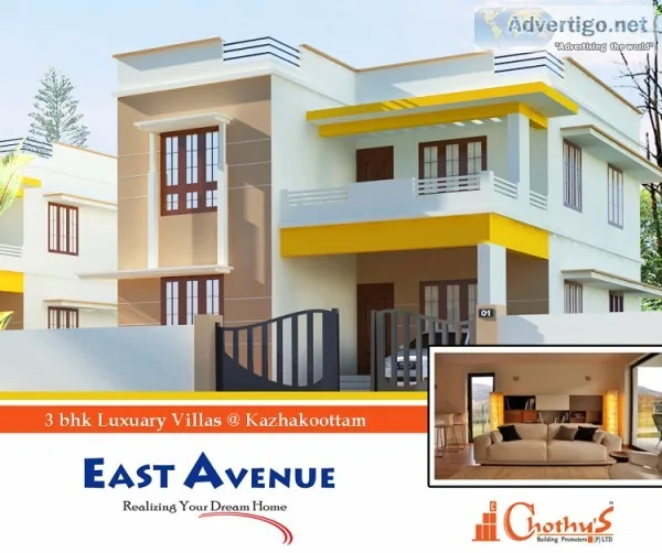 Villas in Kazhakootam  Chothysbuilders.com