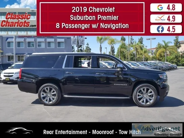 Used 2019 CHEVROLET SUBURBAN PREMIER 4X4 for Sale inS an Diego -