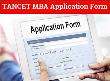 TANCET 2019 Application Form Date