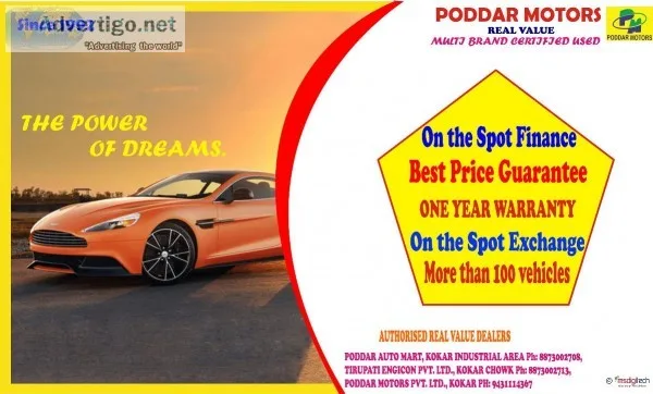 More than 100 Vehicles One year warranty