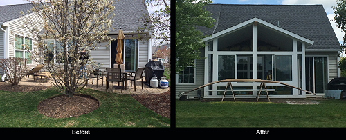 Remodeling of 3 season Sunrooms in Chicago