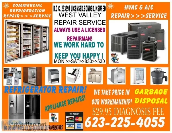 Reach in cooler Walk in box Repair service Ice machine Beer cool