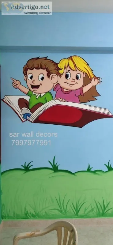Educational themed wall Art painting in Hyderabad