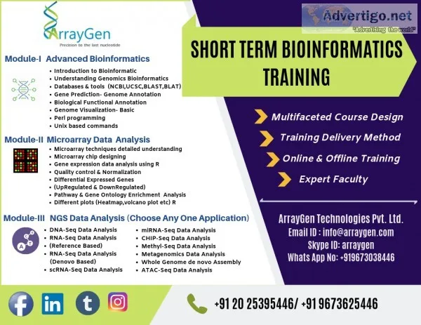 Advanced Bioinformatics and NGS Training Program