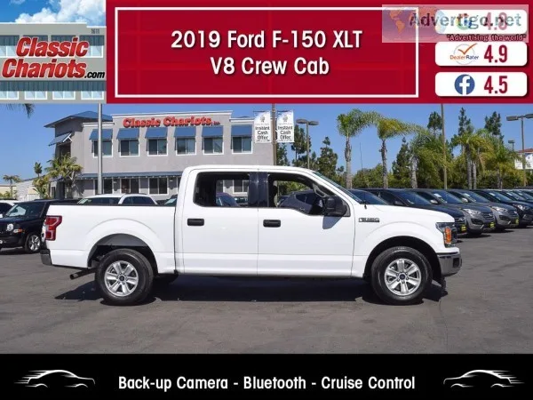 Used 2019 FORD F-150 XLT V8 CREW CAB for Sale in San Diego - 204