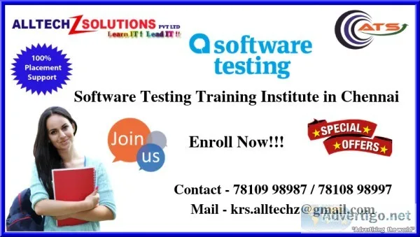 Best Software Testing Training in Chennai