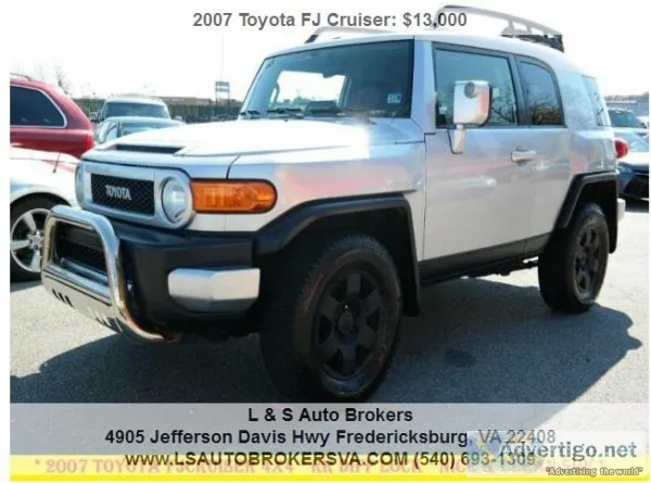 2007 TOYOTA FJ CRUISER SUV4DR