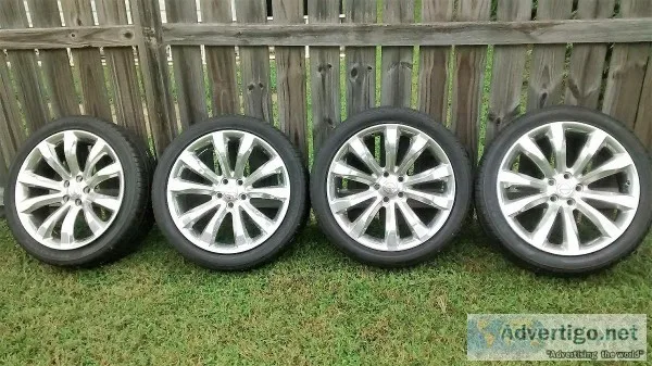 REDUCED PRICE 20&quot Chrysler 300 OEM Wheels With Tires