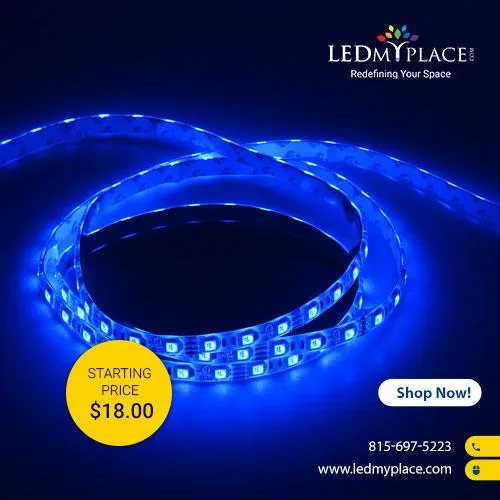 Enhance indoor Lighting 12V LED Strip Lights