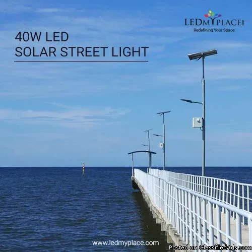 Use LED Solar Street Light Set As The Best Way To Save Energy