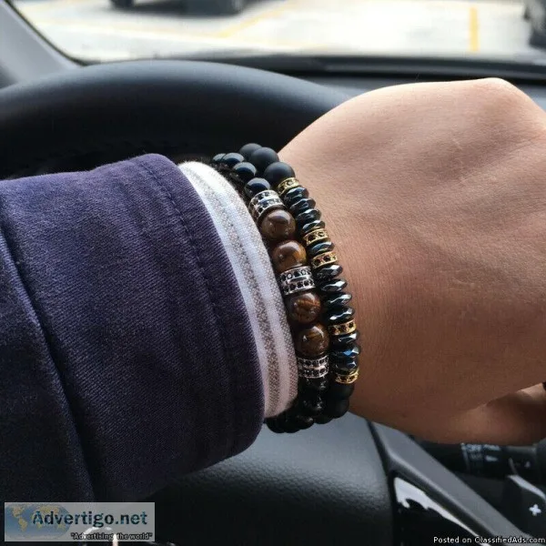 Classic Style Beaded Bracelet NAIQUBE Bracelet for men