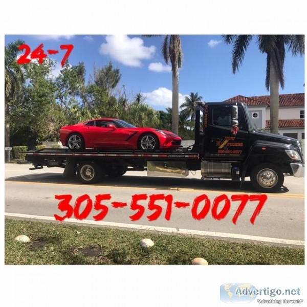 Towing Service Tow Truck Miami Servicio de Grua We Buy Junk Cars