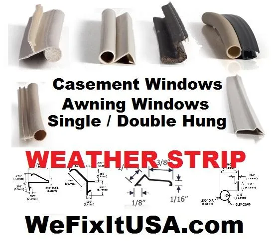 Glazing Bead Snap-In Window Bead and Weather Strip [California]