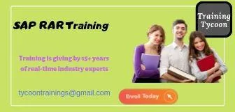 SAP RAR Training  SAP Revenue Accounting and Reporting Online Tr
