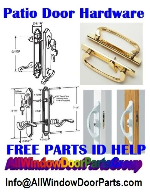 Old Window Parts - Multipoint Door Hardware - Free Parts ID Help