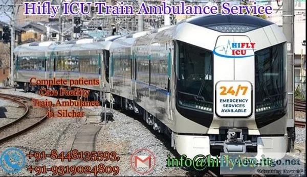 Hifly ICU Train Ambulance Service in Mumbai At a Low-Cost