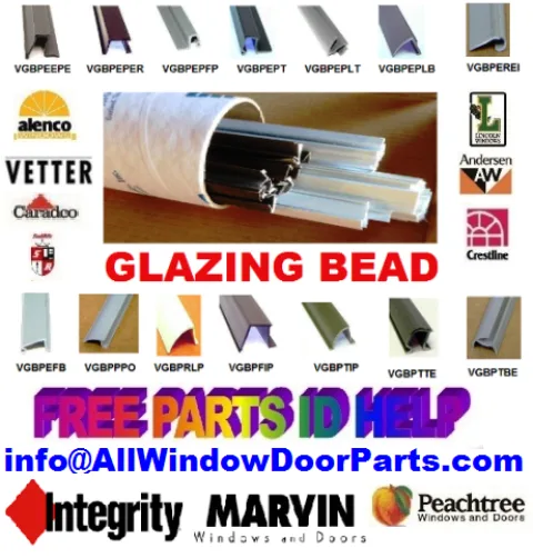 Window and Door Glazing Bead Snap-In Bead Glazing-Stop Spline an