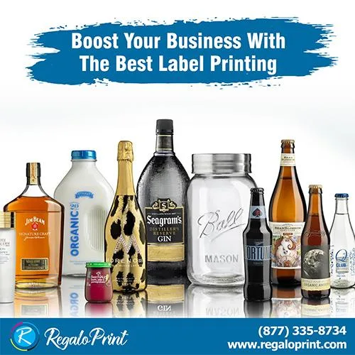 Boost Your Business with the Best Label Printing  RegaloPrint
