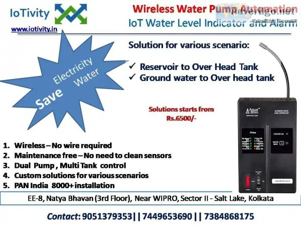 Wireless Automatic Water Pump Controller